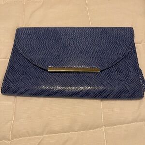 Elegant Blue Clutch Bag